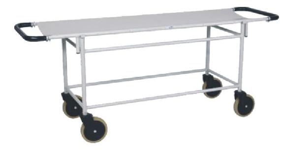 STRETCHER ON TROLLEY SS COMPLETE MRI COMPATIBLE